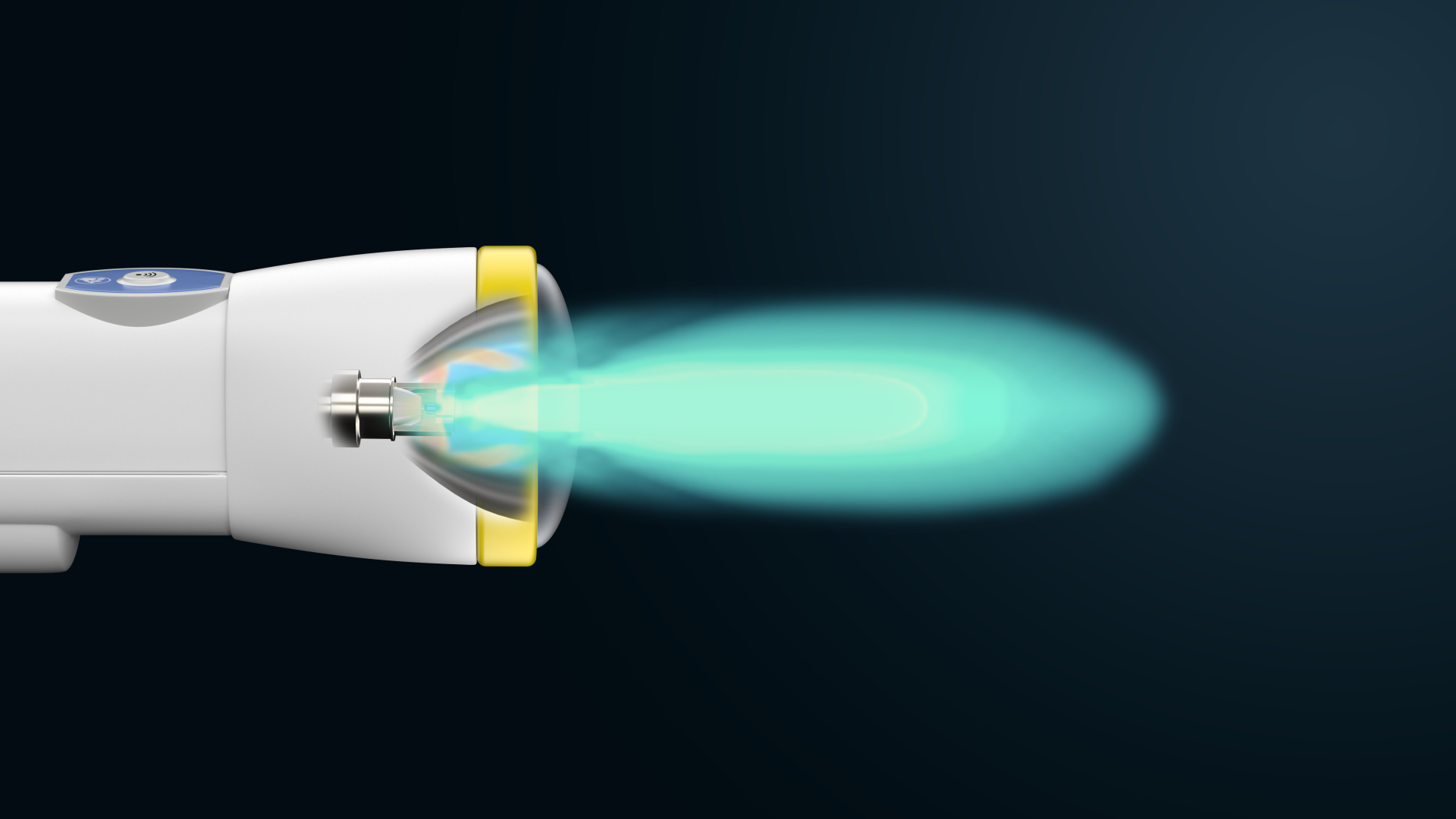 SoftWave applicator emitting acoustic waves